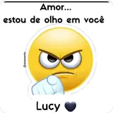 Figurinha de Amor para WhatsApp